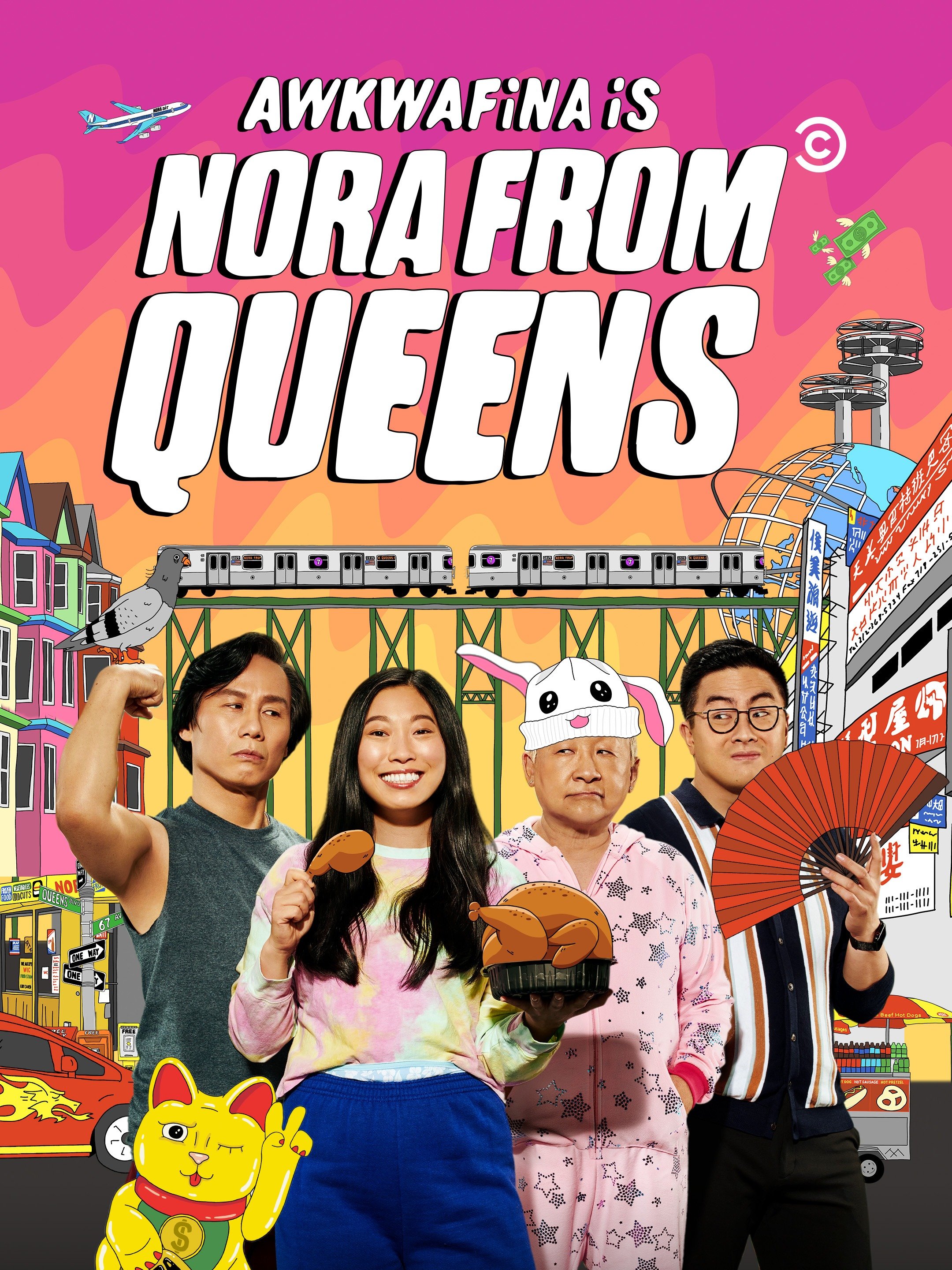 Awkwafina is Nora from Queens frame